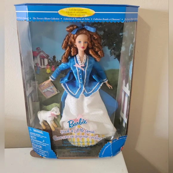 Barbie Toys Barbie Had A Little Lamb Collectors Edition